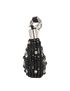 Chloé Embellished Handheld Bag, £180, Handbags, Black, Satin, Bottom view